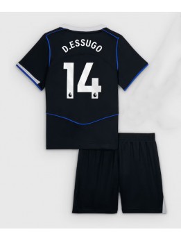 Detské Futbalové oblečenie Chelsea Dario Essugo #14 2025-26 Krátky Rukáv - Tretina (+ trenírky)